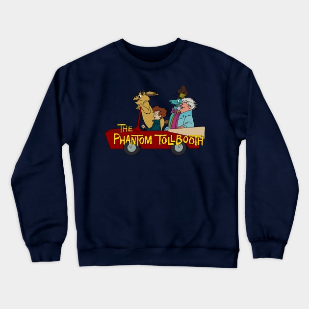 The Phantom Tollbooth 1970 Animated Film Crewneck Sweatshirt by GoneawayGames